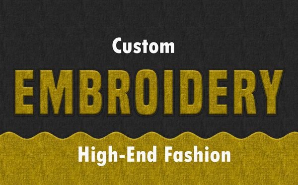 Custom Embroidery in High-End Fashion