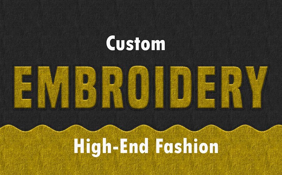 Custom Embroidery in High-End Fashion - DebraBernier