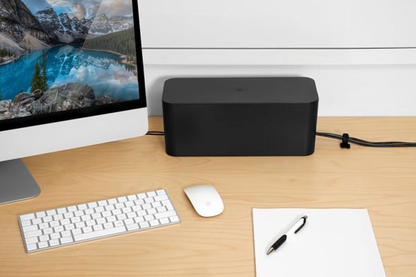 Upgrade Your Workspace- Get Organized with Cable Management Boxes