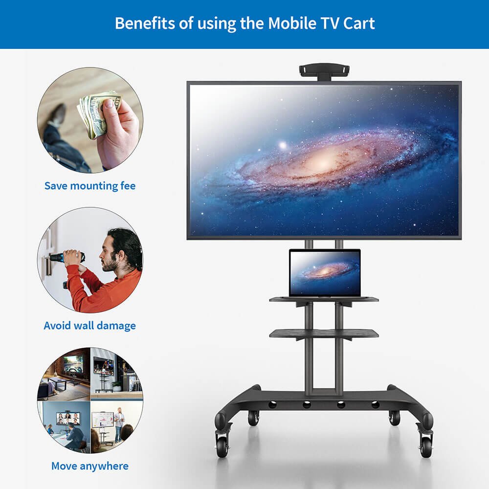 Bring Your Living Room to Life with a Mobile TV Stand 3