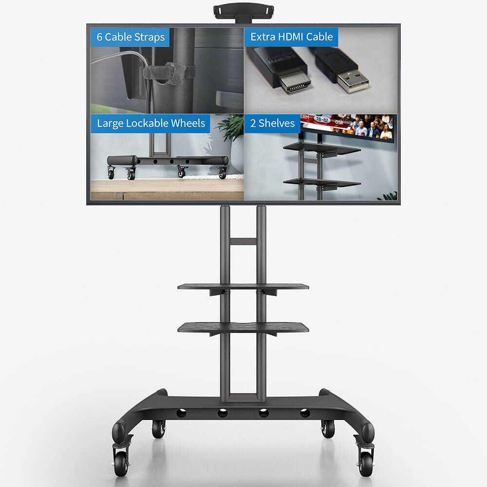 Bring Your Living Room to Life with a Mobile TV Stand 4