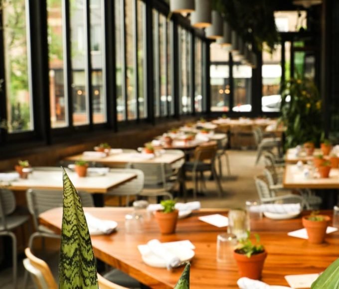 Union Station Vinyl Restaurant Booths