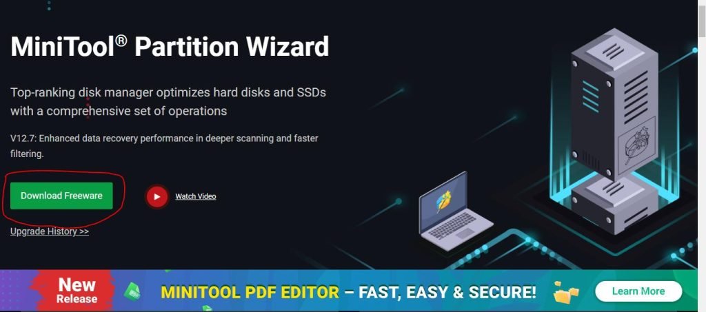 does minitool partition wizard work with windows 10