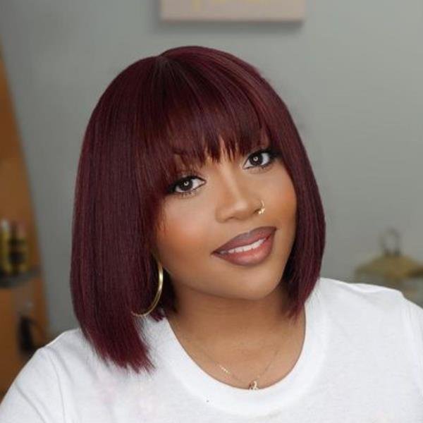 Short Layered Bob Wigs 2