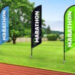 Portable Advertising feather flags