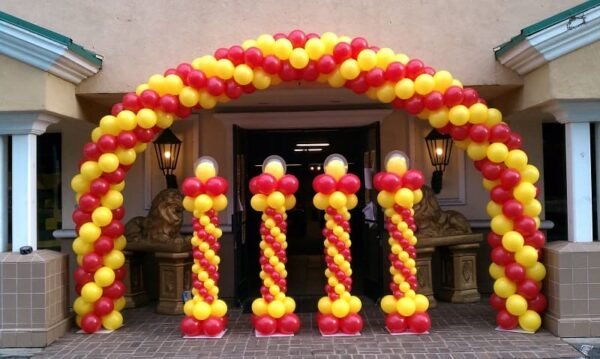 How To Make A Balloon Column Without A Pole