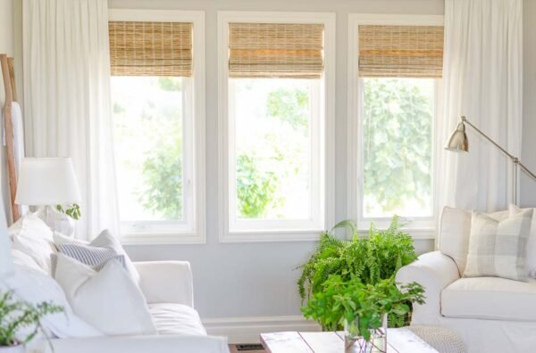 Natural Woven Wood Shades Interior Design