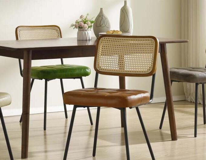 Mid-Century Dining Chairs & Luxury Bar Stools