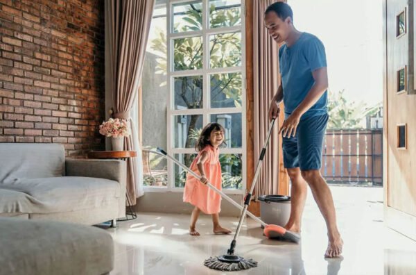 Living Room Cleaning