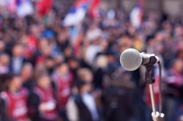 Outdoor Political Event Planning