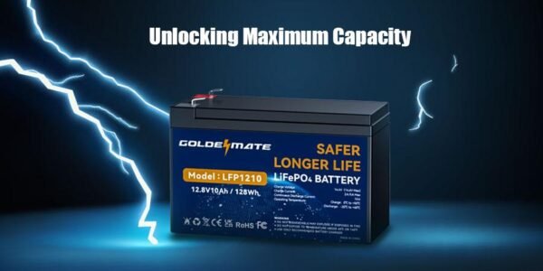 Unlocking Maximum Capacity with Goldenmate LiFePO4 Batteries