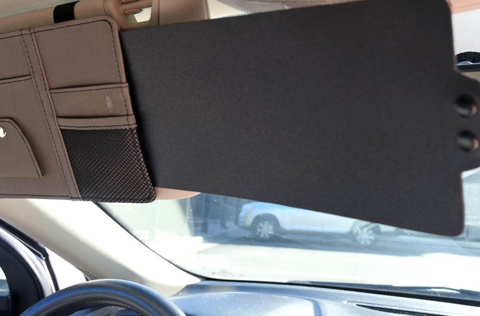 top-quality sunshades in a vehicle