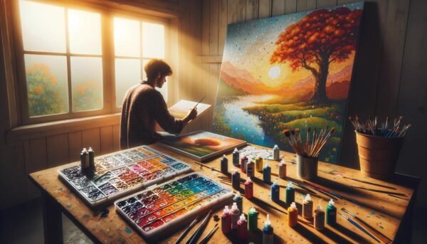 Boosting Mental Health with Adult Paint by Numbers