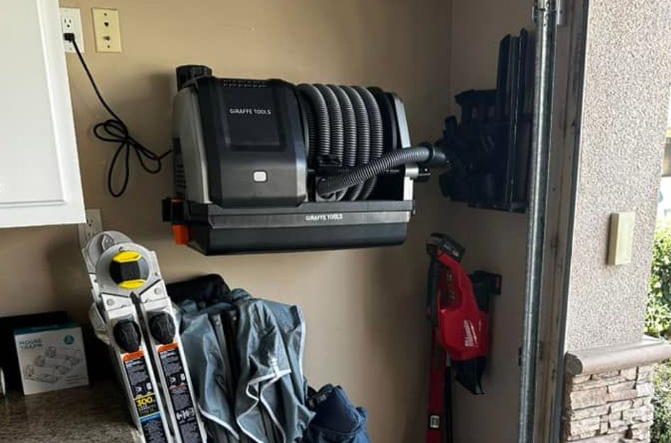 How the garage vacuum offered by giraffe tools 2