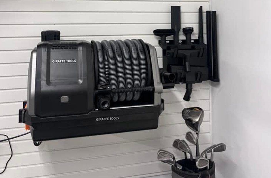How the garage vacuum offered by giraffe tools
