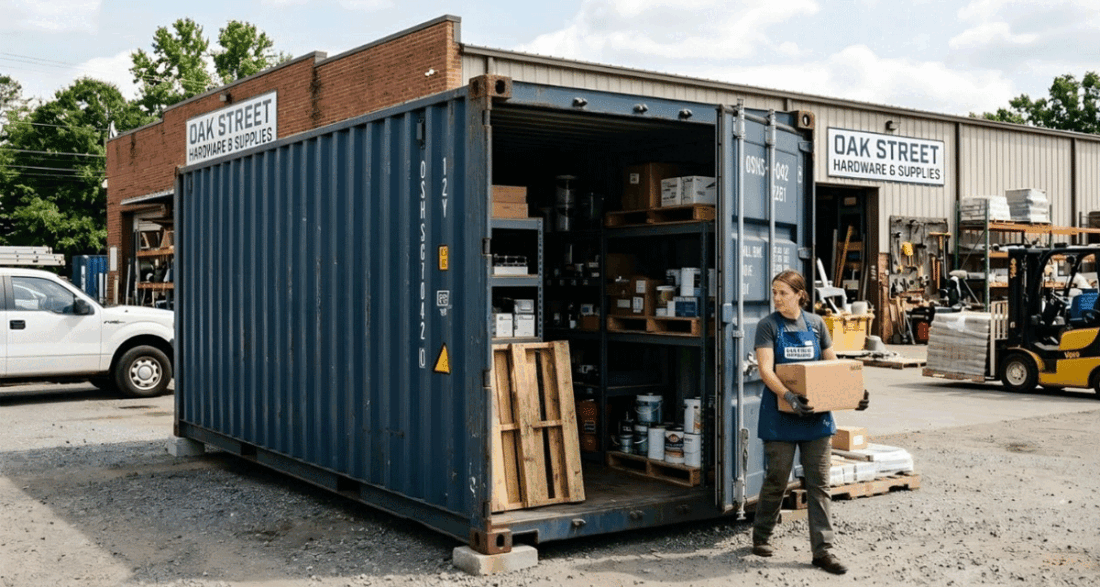 Why Businesses Use Shipping Containers for On-Site Storage