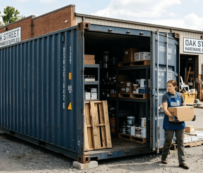 Why Businesses Use Shipping Containers for On-Site Storage