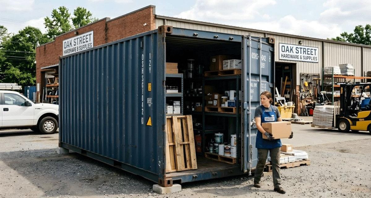 Why Businesses Use Shipping Containers for On-Site Storage