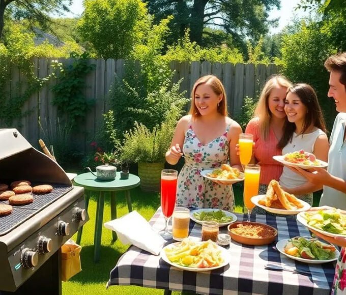 How to Host a Memorable Backyard BBQ with Creative Personalised Touches