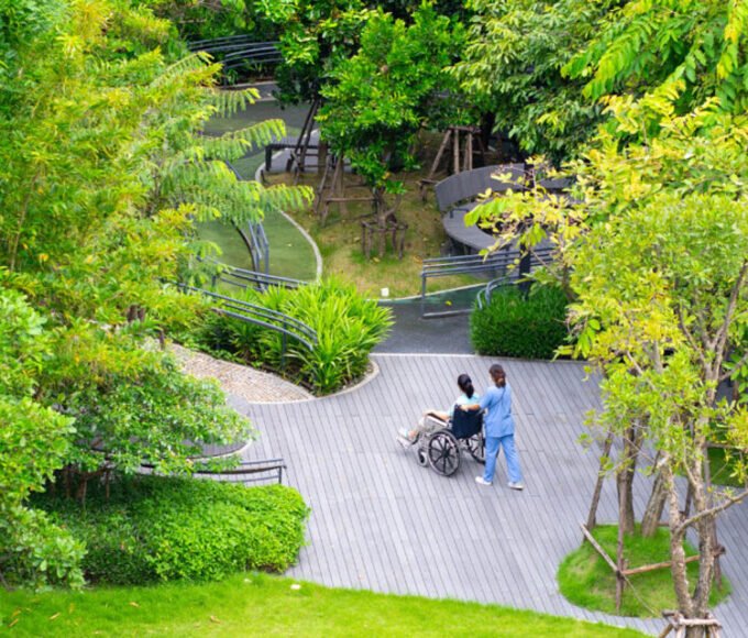 Designing Accessible Green Spaces for Healing and Transitional Living